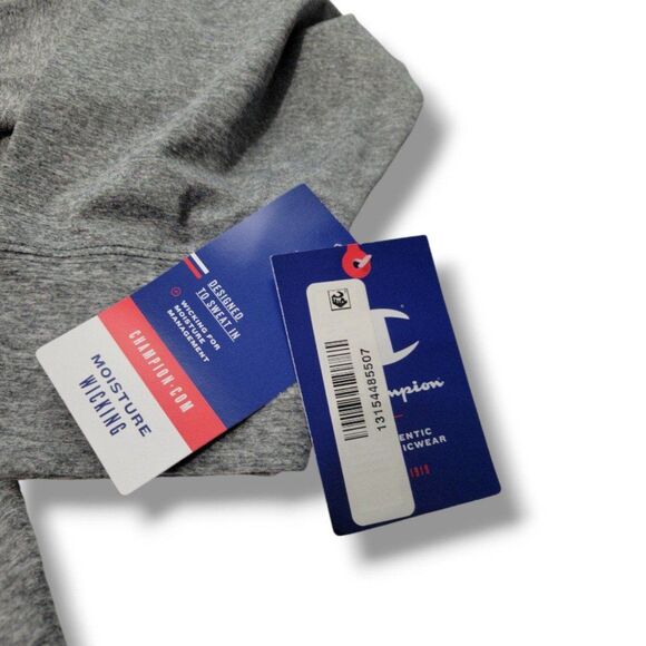 New Champion Shirt Size 2XL Long Sleeve Hooded Shirt Moisture-wicking Athleisure - Picture 8 of 10